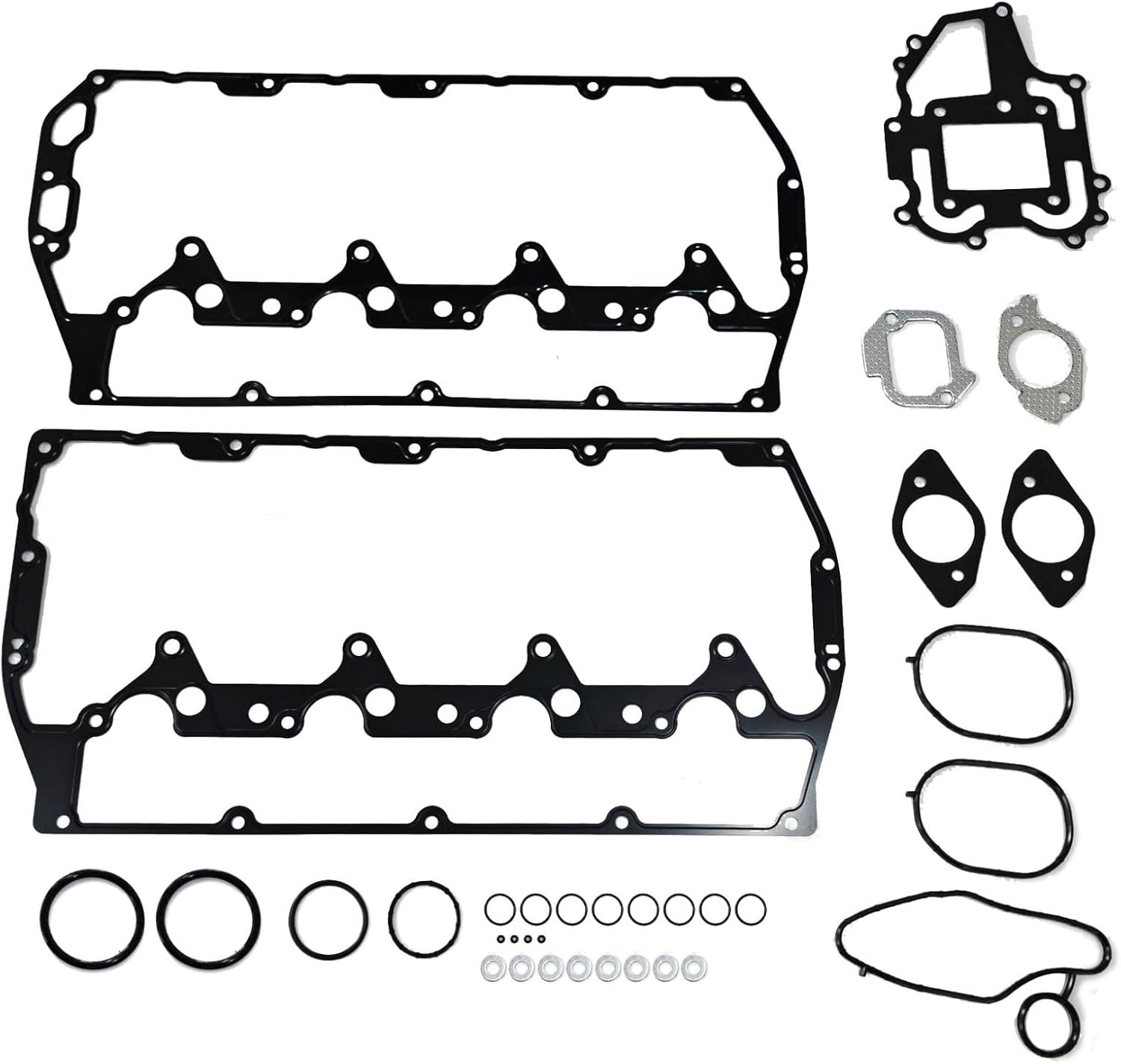 VS50828R Valve Cover Gasket Set fits for 2011-2020 for Ford F-250 Super Duty/F-350 Super Duty 6.7L;2011-2016 for Ford F-450 Super Duty 6.7L