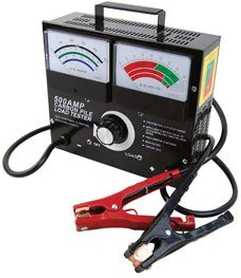 ATD Tools 5489 Variable Load Carbon Pile Battery Tester, Black