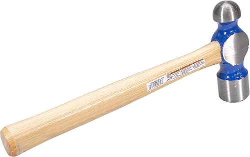 Miniatura 2 de VAUGHAN Martillo de bola de pein, 48 onzas, mango de nogal, acero americano de alto carbono, TC848, VN16030