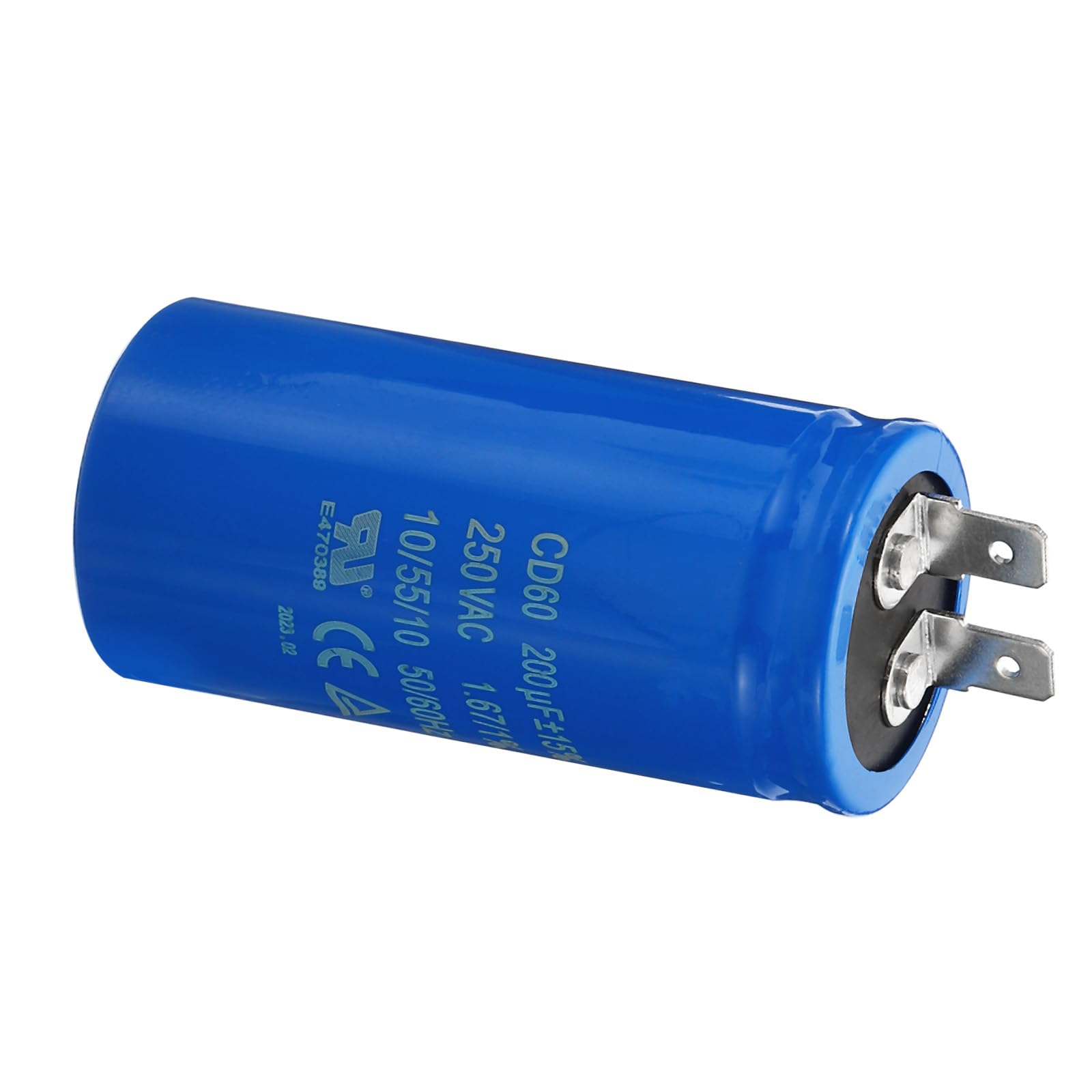 PATIKIL CD60 Marcia Condensatore, 200uF/MFD 250VAC 15% Tolleranza 50/60Hz Motore Avviamento Condensatore per Aria Compressore Motore Avvio Funzione