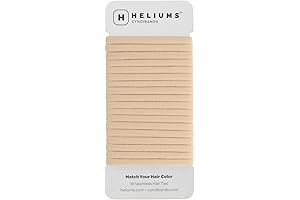Heliums Seamless Hair Ties - Keep Your Fine Hair in Style