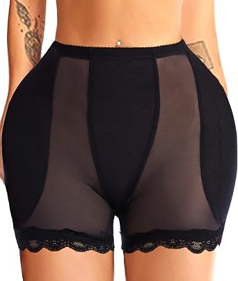 Jengo Hip Dip Pads Hip Enhancer Padded Underwear Hip Pads for Women Shapewear with Butt Pads Bigger Fake Butt Shaper Knickers