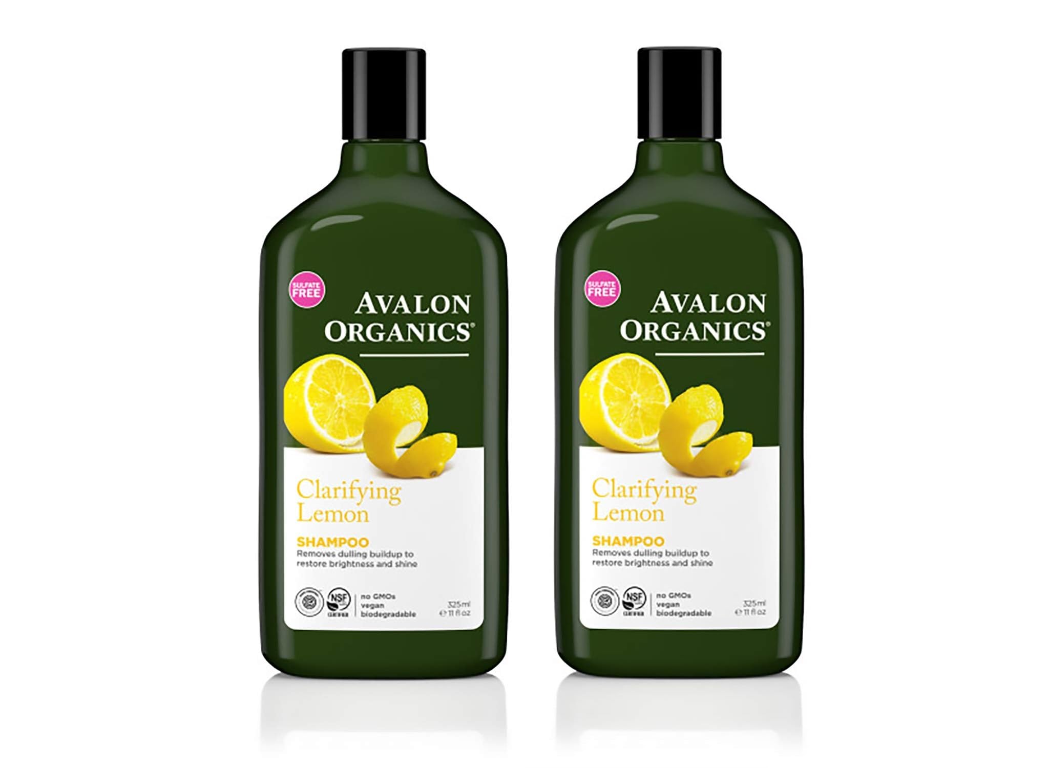 Avalon OrganicsShampoo, Clarifying Lemon, 11 Oz (Pack of 2)EWG Verified