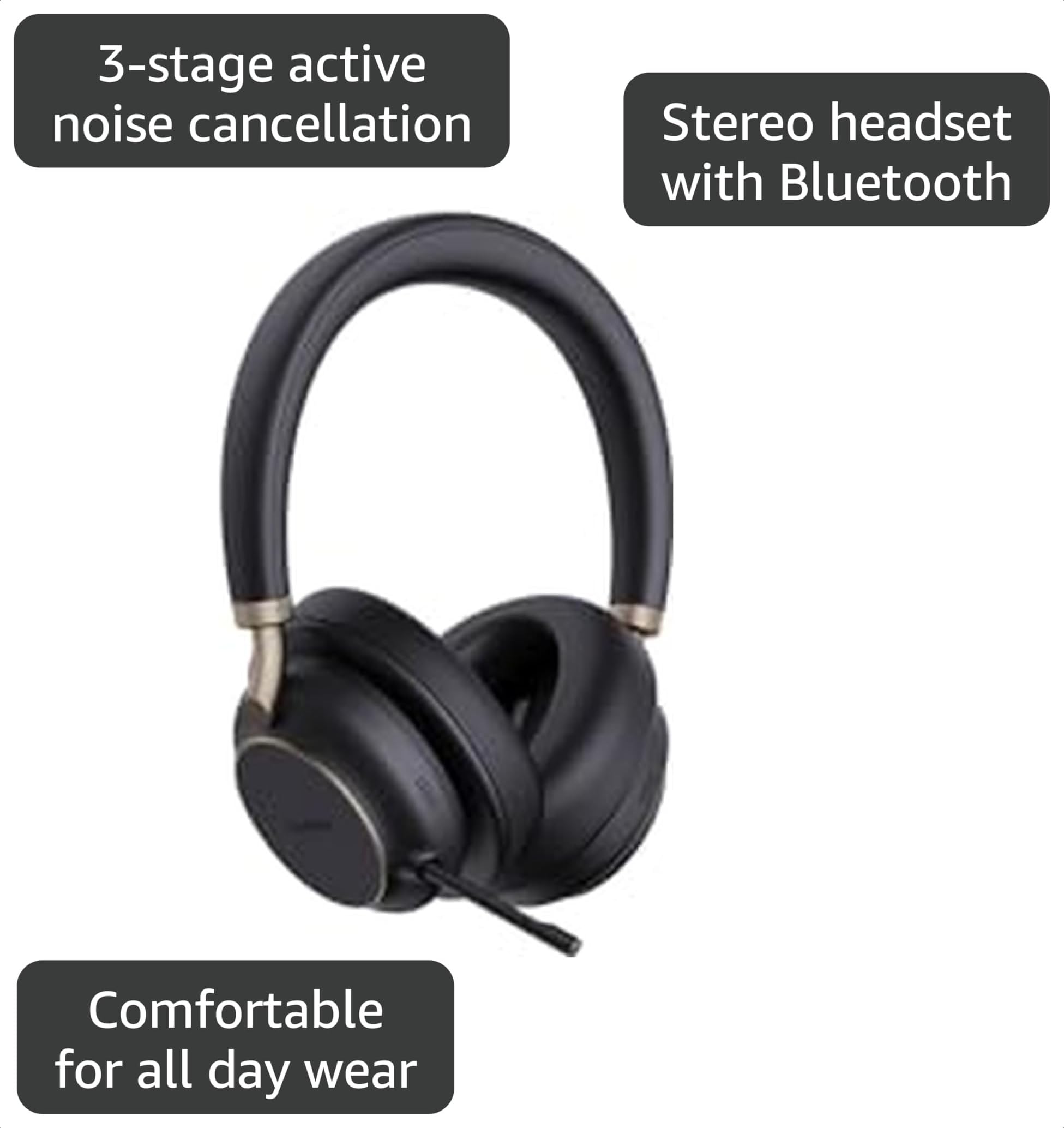 Amazon.com: Yealink BH 76 Plus Teams Headset Black USB-C/A