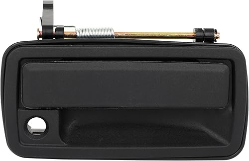 Miniatura 4 de SCITOO Manija de puerta exterior delantera del lado del conductor y del pasajero, color negro, apta para Chevrolet S10 y cabina estándar 1994-2004,