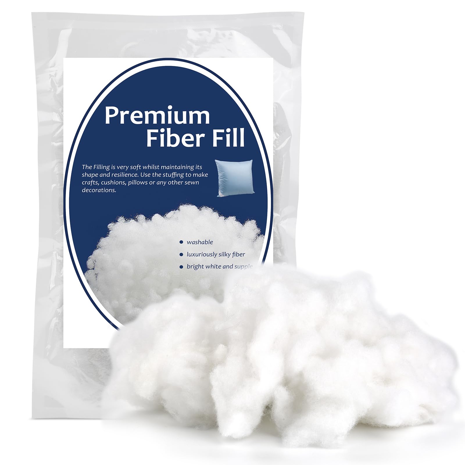 Bupete 3.5oz/100g Polyfill Stuffing, Stuffings for Stuffed Animals
