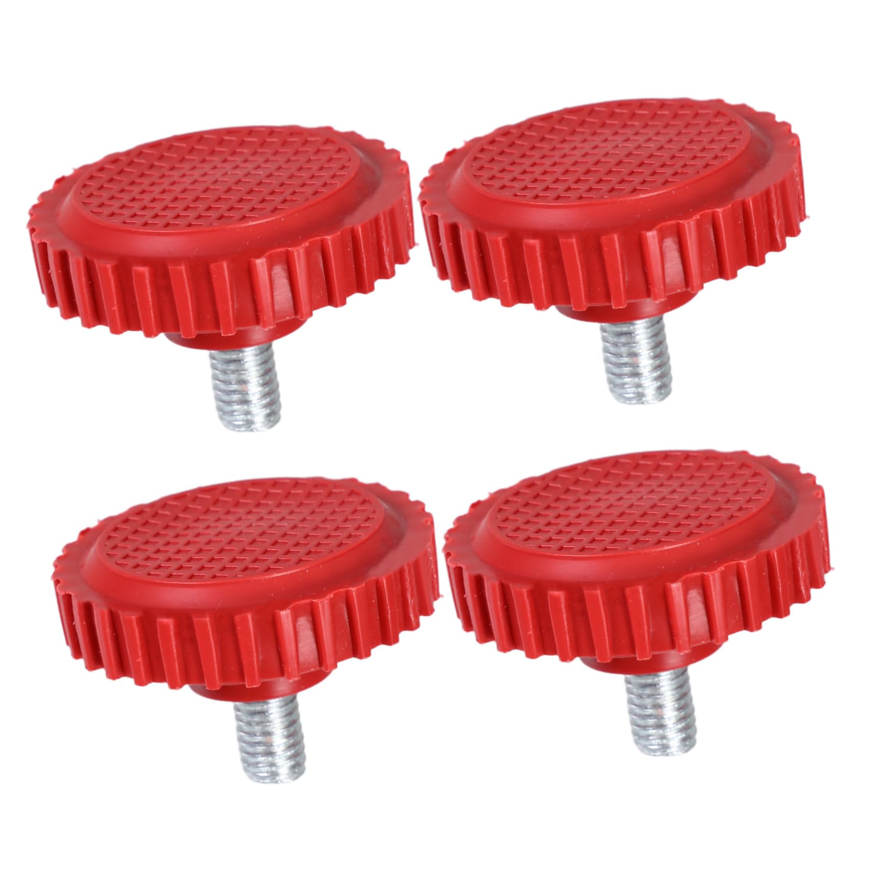 HAWILLOSCH Foot Mat for Electronic Scale 4pcs Screw-in Base Plates Anti-Slip Design Easy Install for Accurate Weighing