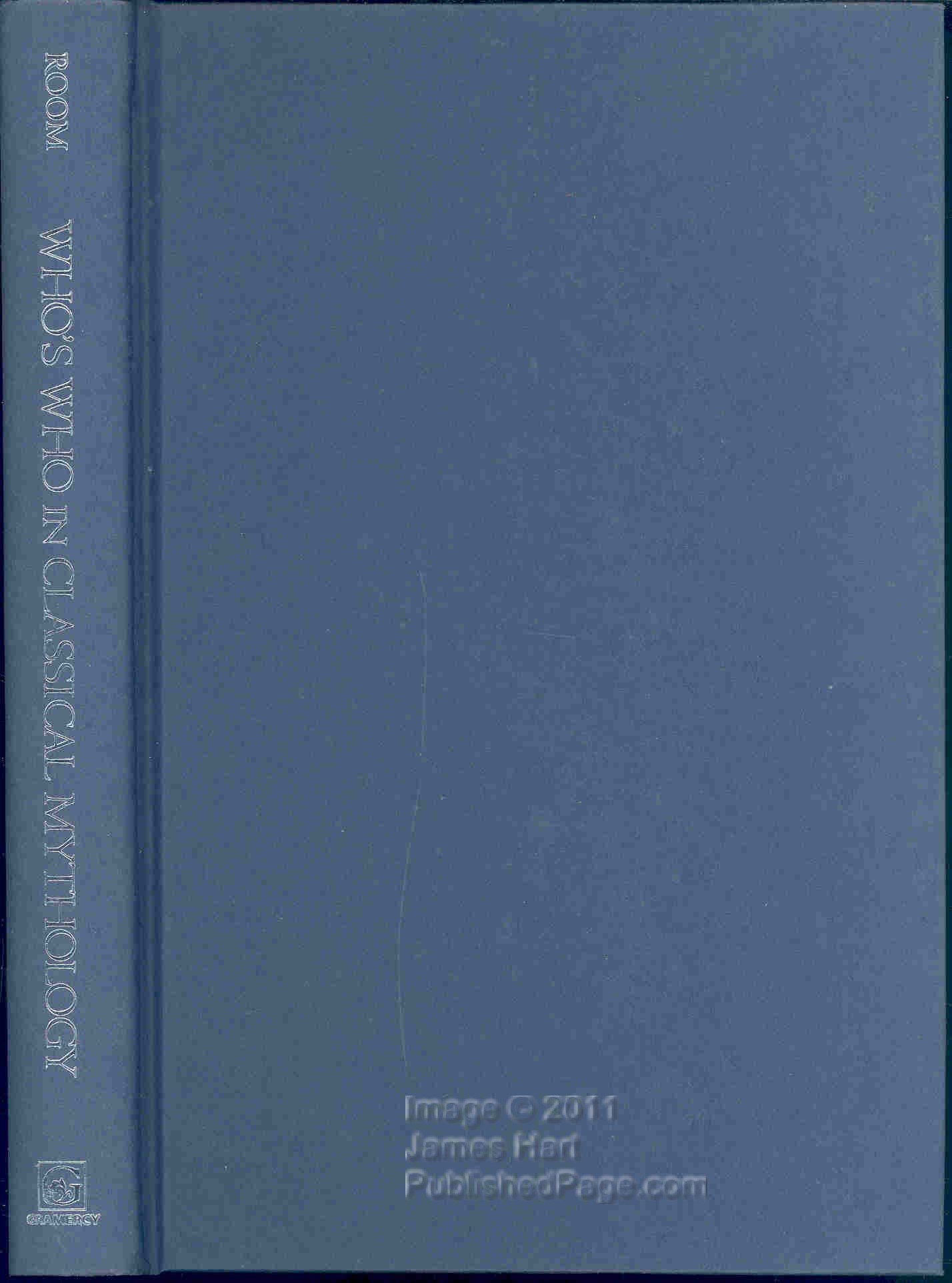 Buy Who's Who in Classical Mythology — BookShops.in