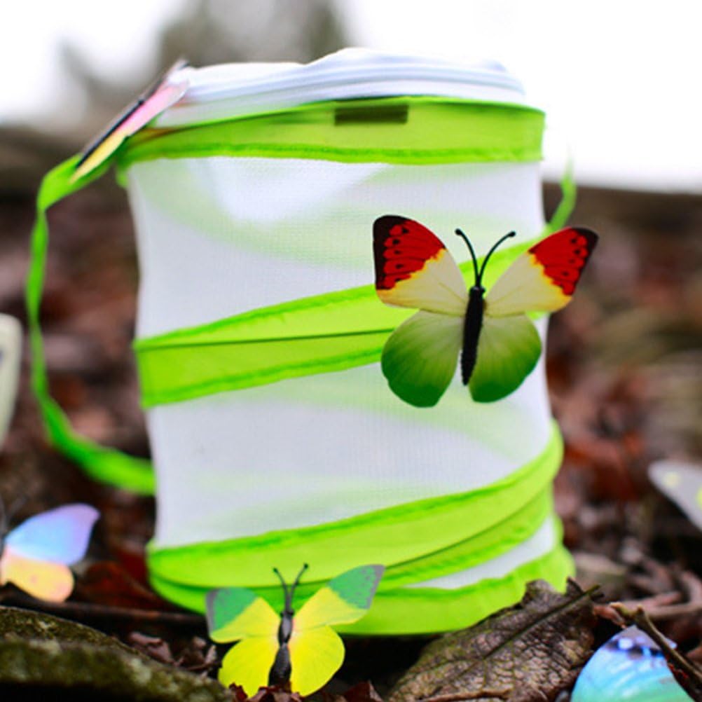 Small Size Foldable and Butterfly Habitat Cage Terrarium Pop-up(14x15cm)