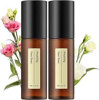 Poo-retty Pre-Poop Aromatic Bathroom Toilet Spray, Potty Deodorizer, Neutralize Bad Odors - Blooming Flowers Scent, Essential Oils (1.69 fl.oz. 2 Pack)