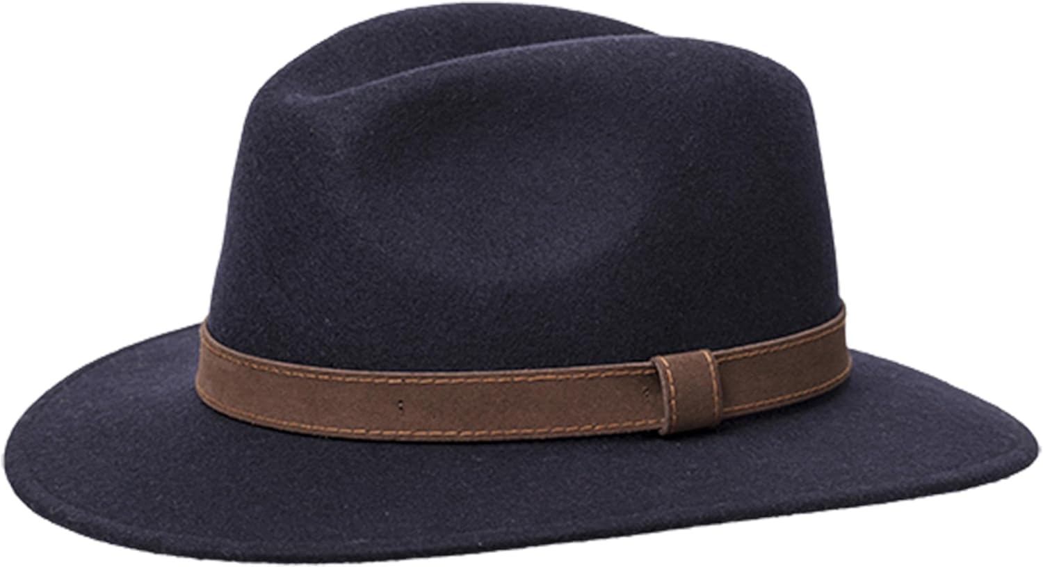 Wigens Men's Formal Wool Bosco Fedora Hat