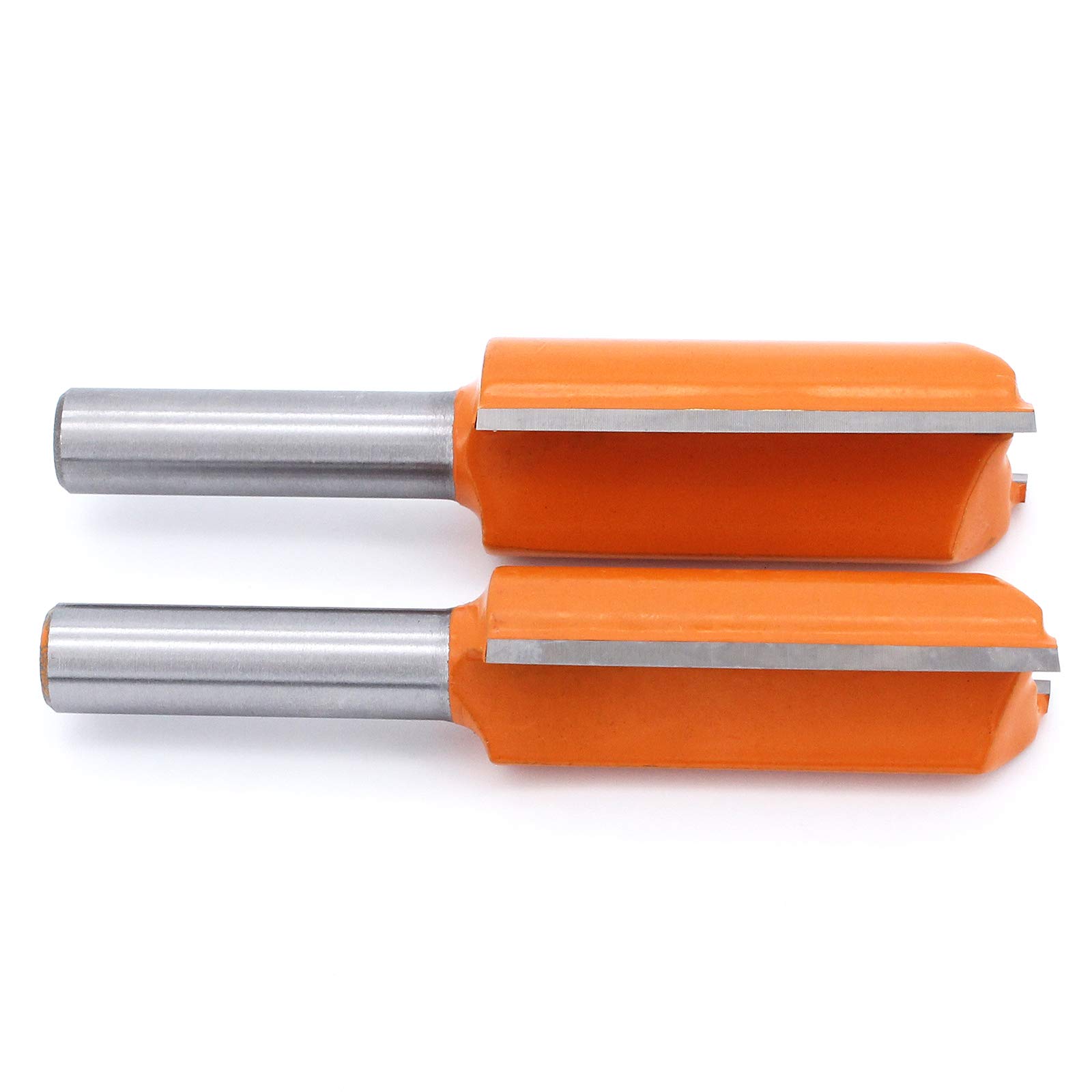 3Pcs Fraise droite de 8 mm Fraise à Bois Fraise Extra-longue Fraise à Raser Mèche Droite