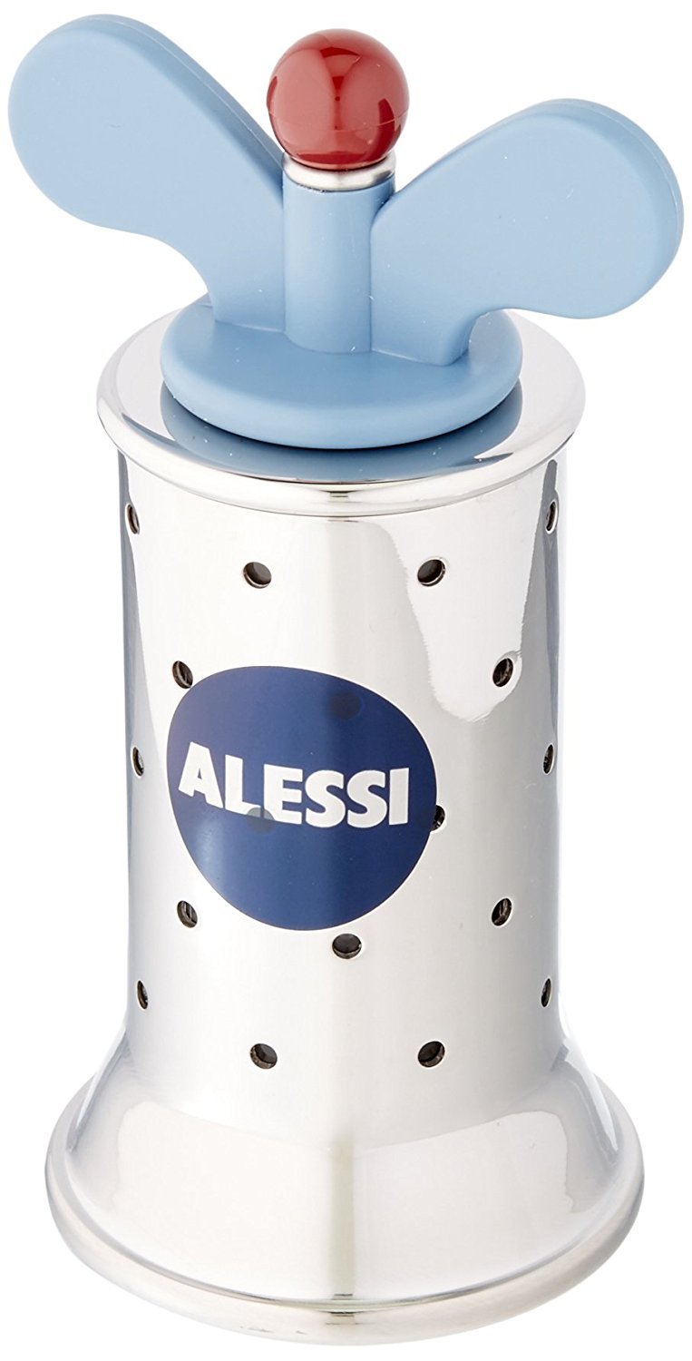 Buy Alessi 9098 salt/pepper grinder salt & pepper grinders (Blue, Stainless steel) Online at