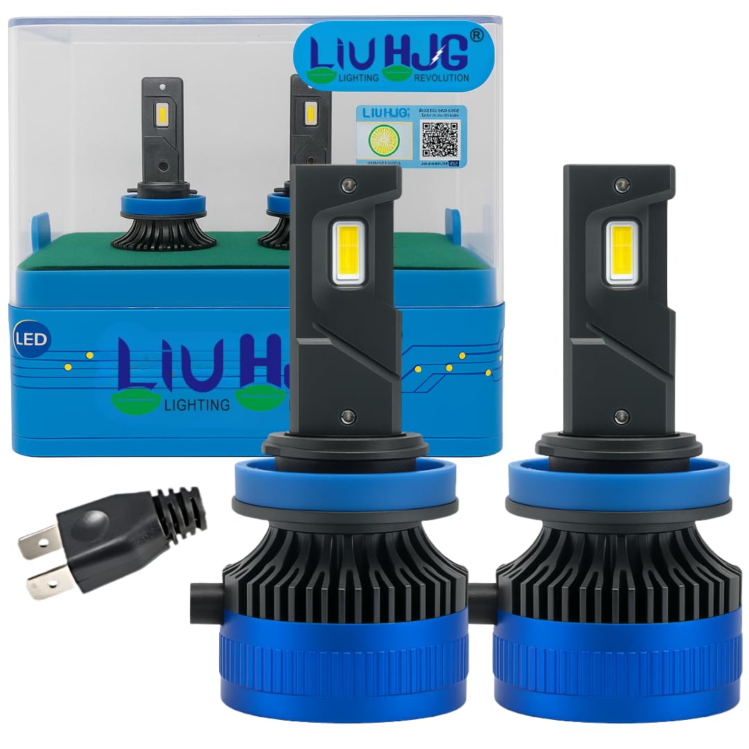 LIU HJG 120W H7 LED Headlight Bulb Bright White 12V Waterproof with Heat Dissipation, Universal Fit for Car, Bike, Truck, Van, High Brightness LED Headlamp (Pack of 2)-image-37