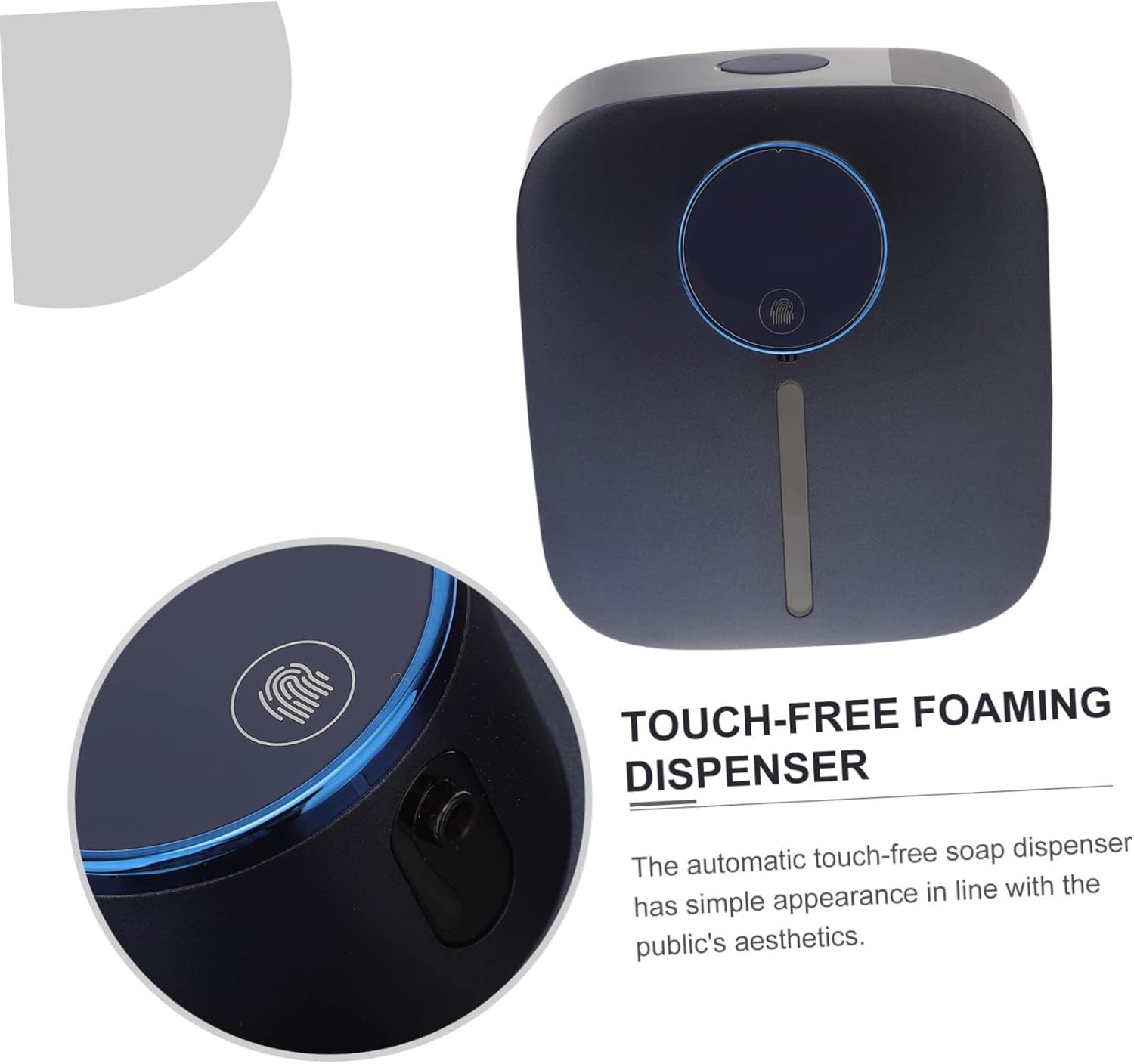 Automatic Foam Soap Dispenser Touchless Sensor Wall-Mounted Shampoo Holder for Shower Wall
