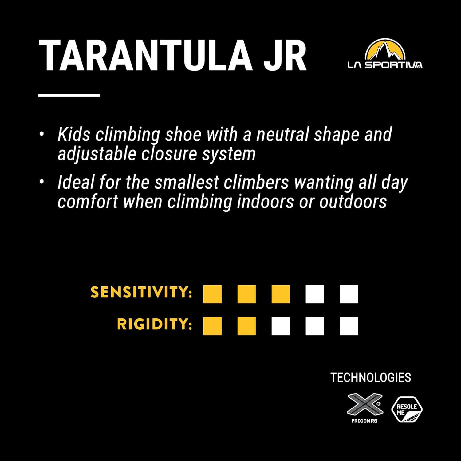 La Sportiva Kids Tarantula Junior | Kids Rock Climbing Shoes