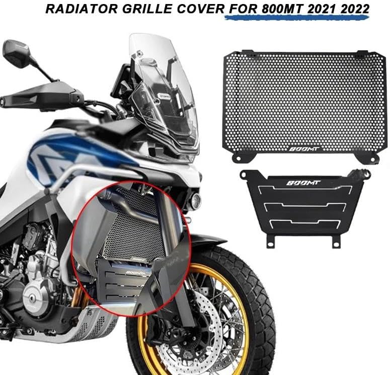 BOPIMQS(小さな店) C&FMOTO 800MT 2021-2025 ラジエーターガードプロテクターグリルカバー保護グリル ト
