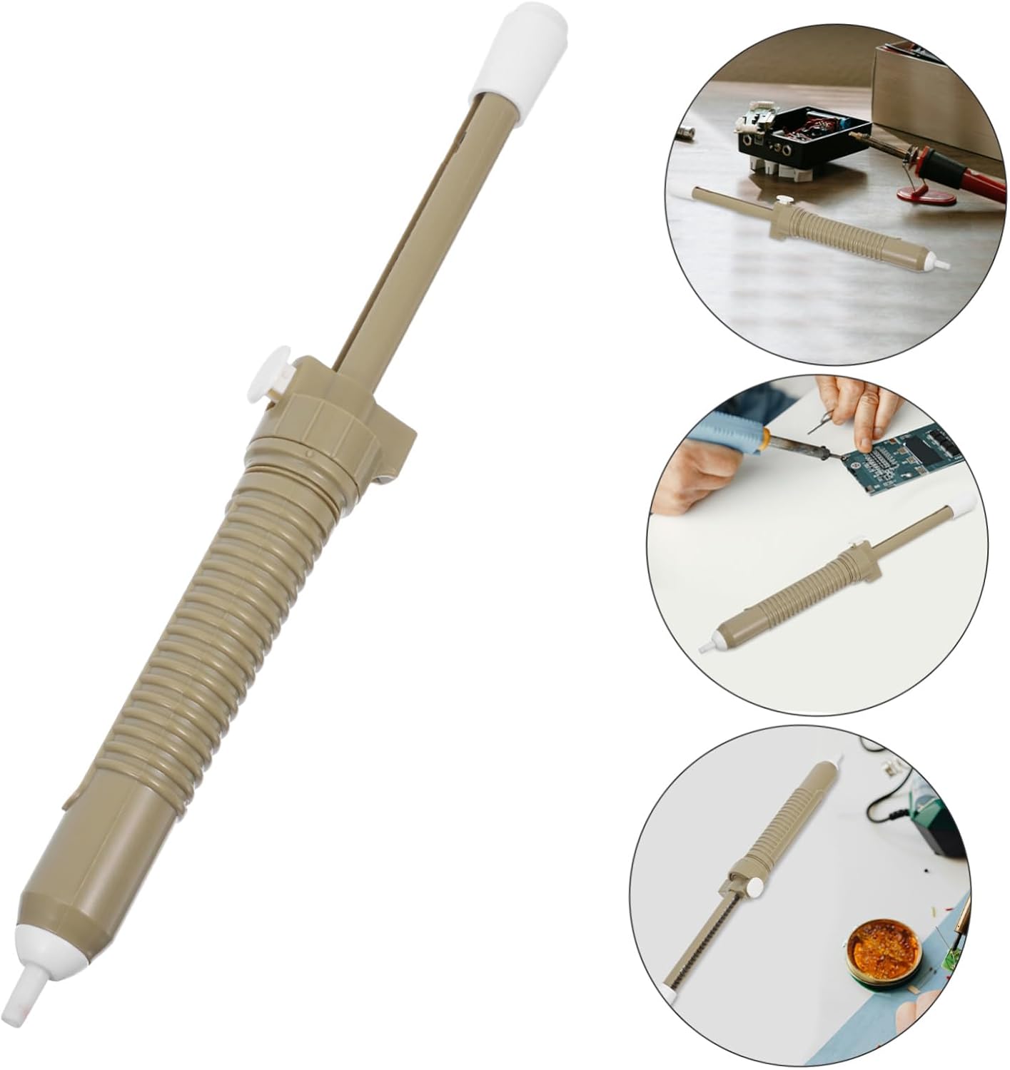 Portable Solder Pump Solder Sucker Tool Desoldering Remover for Soldering Welding