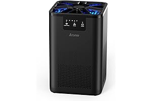 AROEVE Air Purifiers for Bedroom: 20dB Air Cleaner with Aromatherapy Function for...