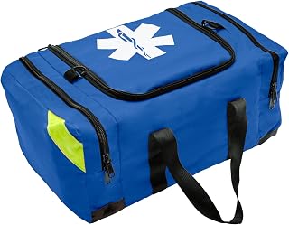 NOVAMEDIC Empty Blue Trauma First Aid Medical Bag, 21