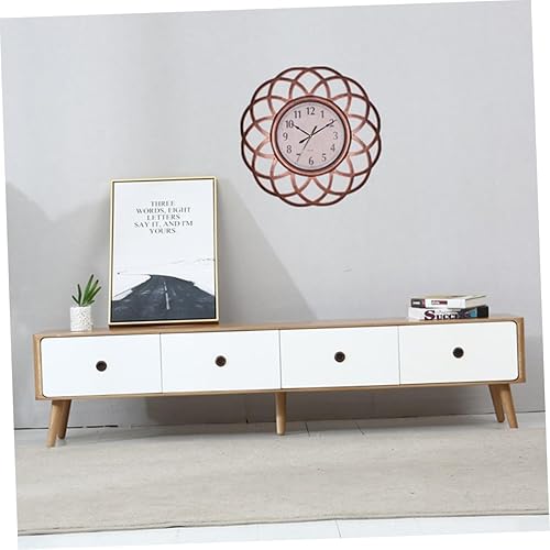 Vista 16 de ARTIBETTER Reloj de tiempo Reloj de pared vintage Plata