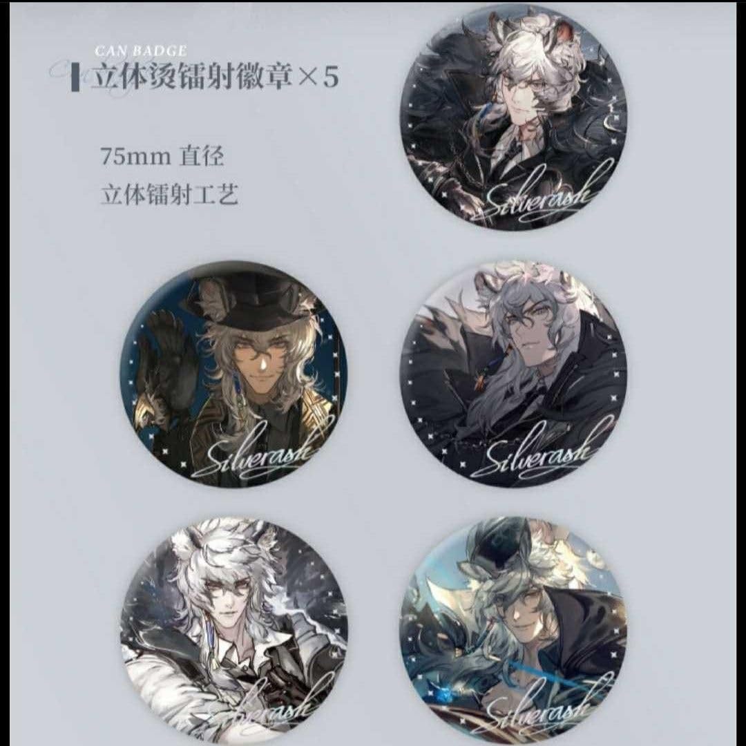 シルバーアッシュ 缶バッジ アークナイツ 明日方舟 竜崎いち 先生 Amazon.co.jp: Arknightsアークナイツ 竜崎いち シルバーアッシュ