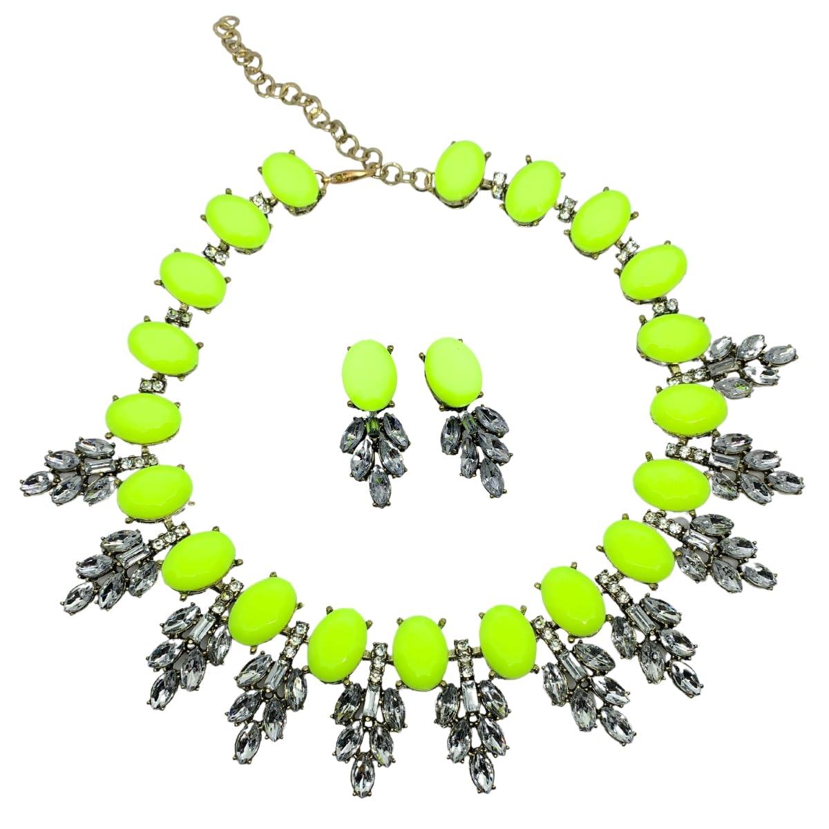 See full amazon price history chart for GEHNEY joy of jewels JN22 Jewellery Set for Women New Model International Diamond Choker with Stones for Girls (2Pcs – 1 set earrings 1 necklace) (Green) GEHNEY joy of jewels JN22 Jewellery Set for Women New Model International Diamond Choker with Stones for Girls (2Pcs – 1 set earrings 1 necklace) (Green) (B0CKC2GQXC) Amazon Price History, Amazon Price Tracker
