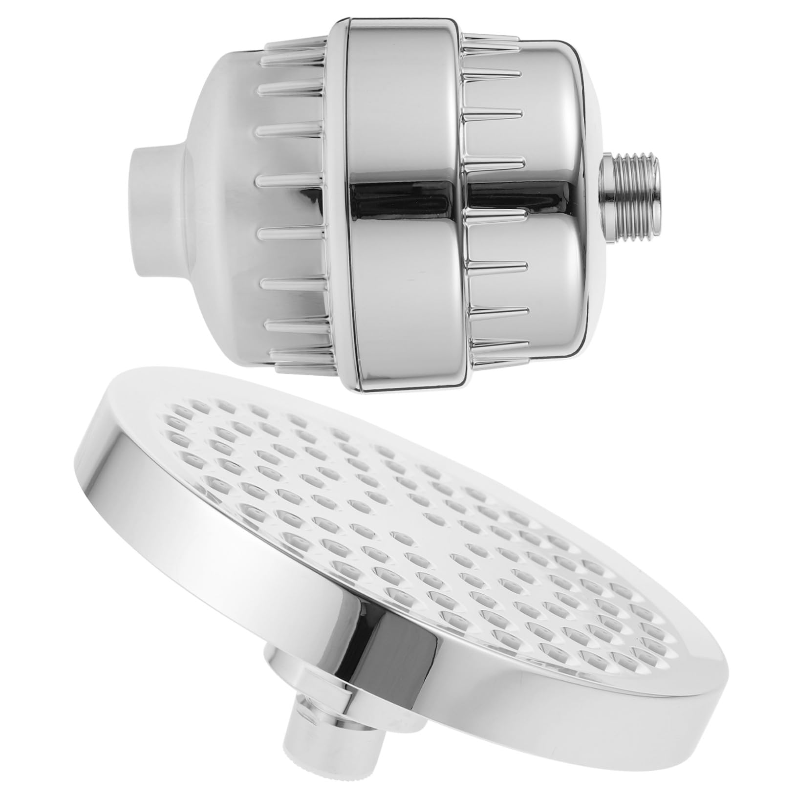 Cabilock Filtro Ducha Antical con Sistema de Filtración Múltiple Cabezal Giratorio para Agua Dura Ducha y Purificada Recambio para Cabezal Roto