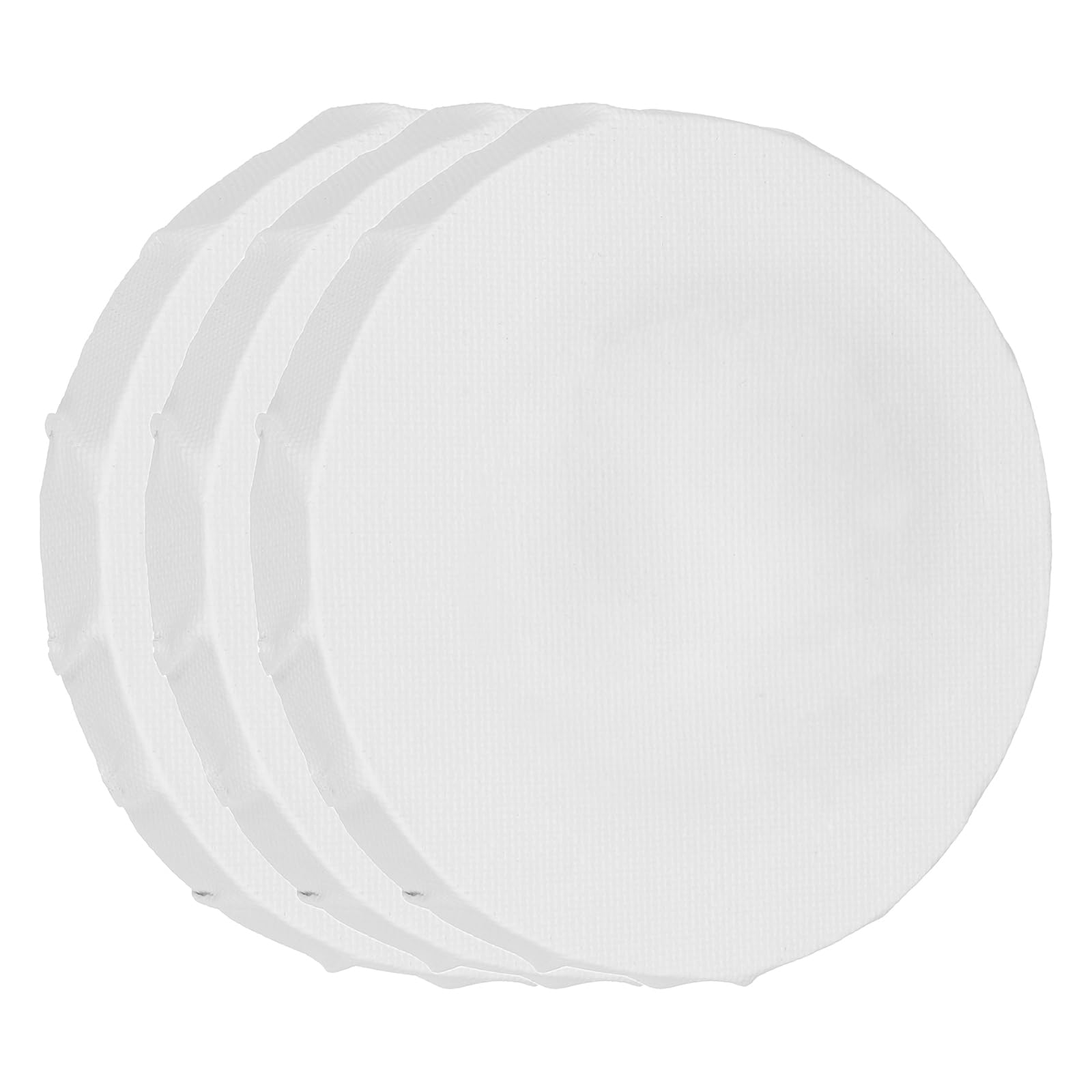 Toiles de peinture rondes en coton pour peindre sans gondoler