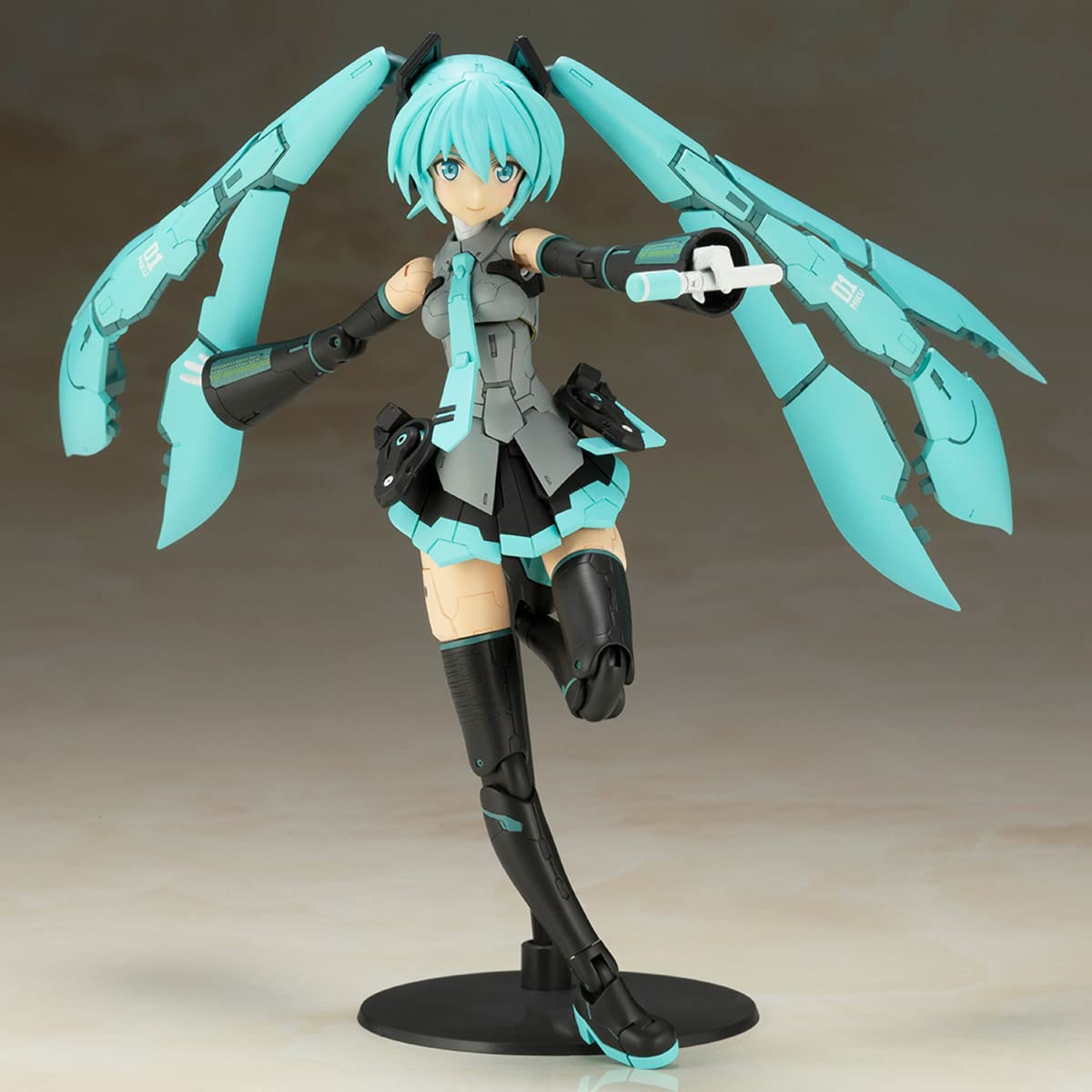 Kotobukiya Hatsune Miku Ramka Arms Figurka Plastikowy Model Zestaw 1/100 Ramka Muzyka Dziewczyna Hatsune Miku 16 cm