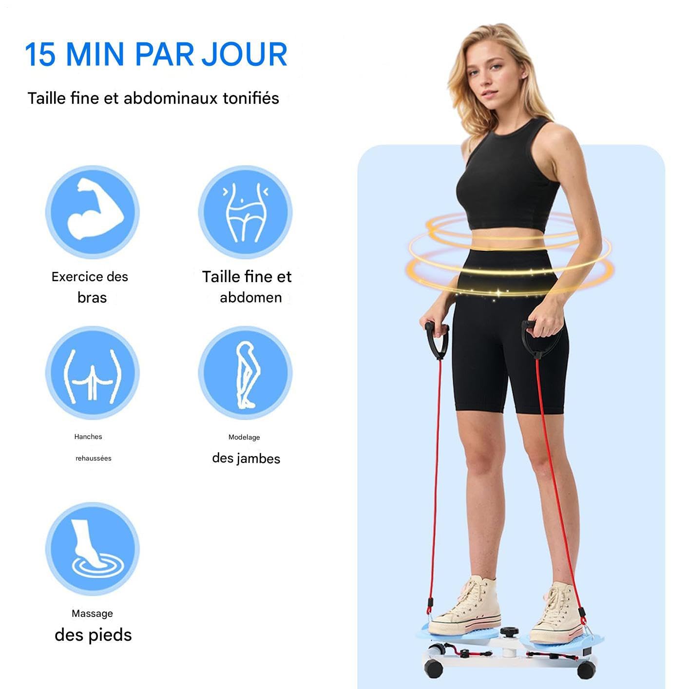 Planche De Torsion Pour Taille Plateau De Rotation Pour Exercice Avec