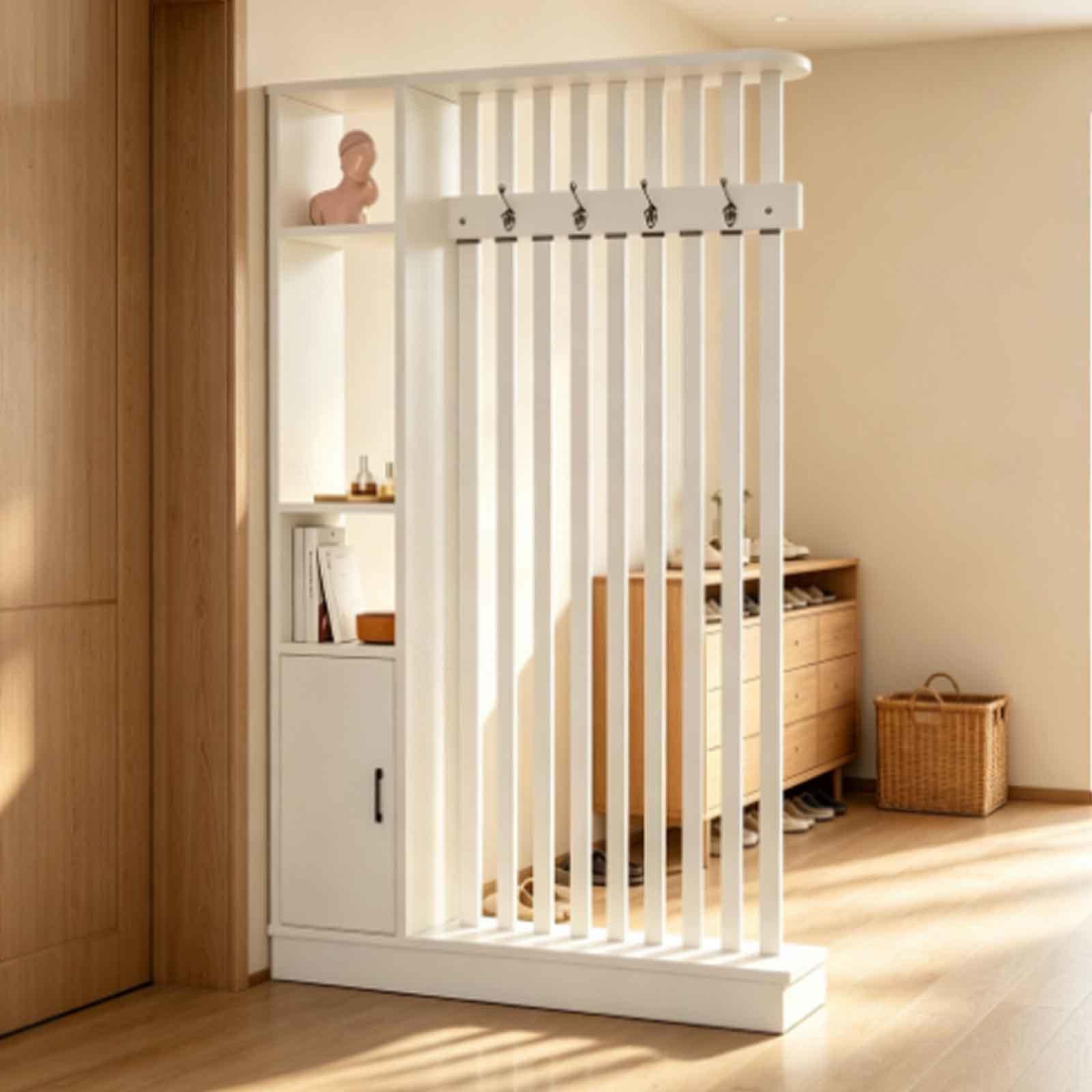 Cloison De Separation Interieur Etagere Séparateur De Pièce,202x80x24cm