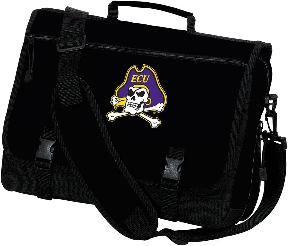 East Carolina University Laptop Bag ECU Computer Bag or Messenger Bag Briefcase