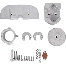 Outboard Engine Anode Aluminum Alloy Kit for Mercury Alpha One Gen 888756Q03 888756Q01 Outboard Engine Protection Anode