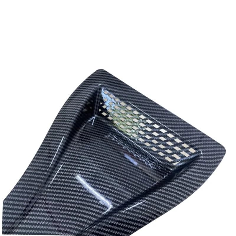 Uniwersalne otwory wentylacyjne maski Kratka wlotu powietrza | Części zewnętrzne samochodu Przednie otwory wentylacyjne na masce(2pcs Glossy Black)