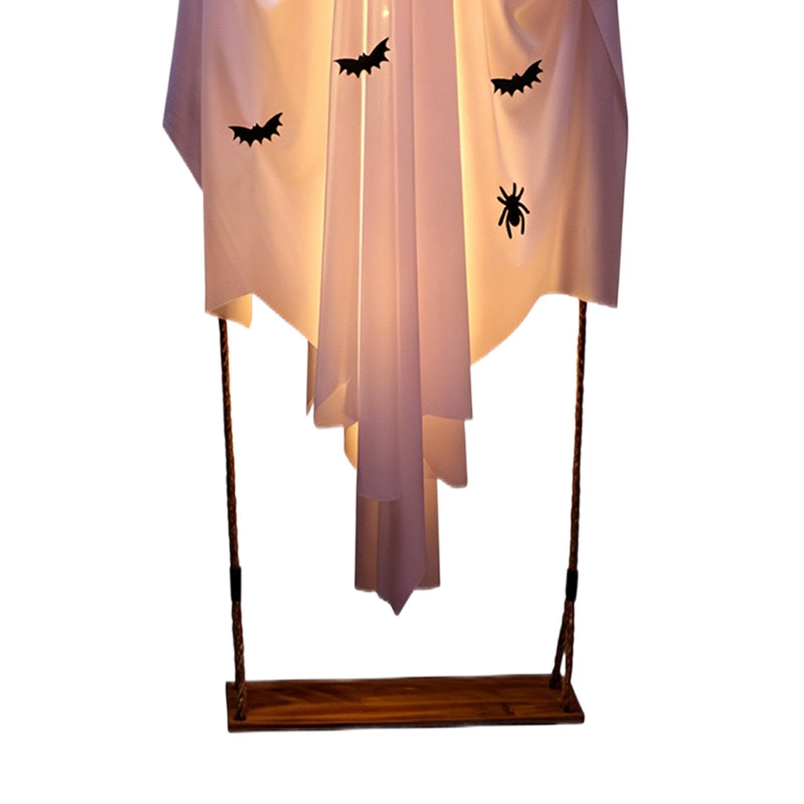 Kołyszący Się Duch Dekoracja Zewnętrzna Straszny, upiorny, świecący i | Świecące Latające Duchy Halloween Z Kapeluszem Czarownicy Do Ogrodu, Wnętrz Oraz Domu Na