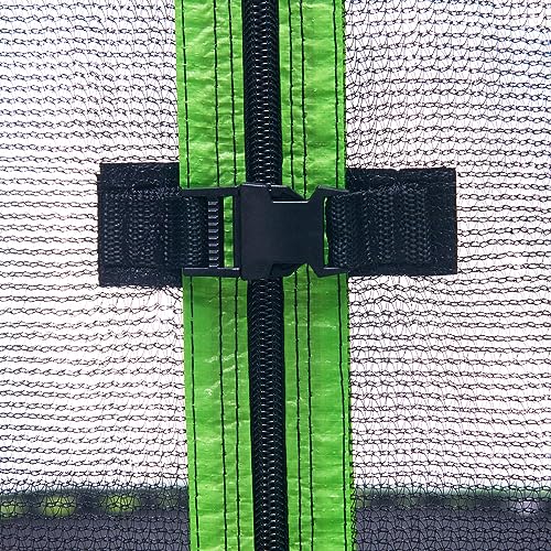 DHHU Trampoline 12FT 14FT 15FT 16FT Foot Trampoline, Adult Trampoline Outdoor, Backyard Trampolines, Large Trampoline for Kids and Adults, Basketball Hoop for Trampoline Outdoor - ASTM Approved