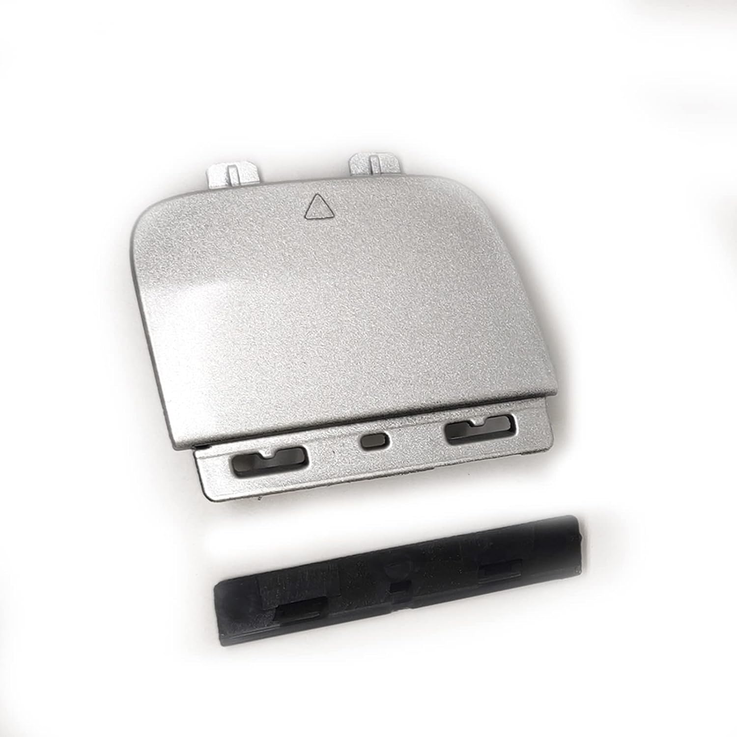 Front 2in1 Tow Cover Fit 12-16 Mercedes Benz GLA X156 for GLA180 GLA200 GLA220 GLA250 GLA45 2012 2013 2014 2015 2016 Bumper Towing Hook Eye Cap 1568850722 (Silver)