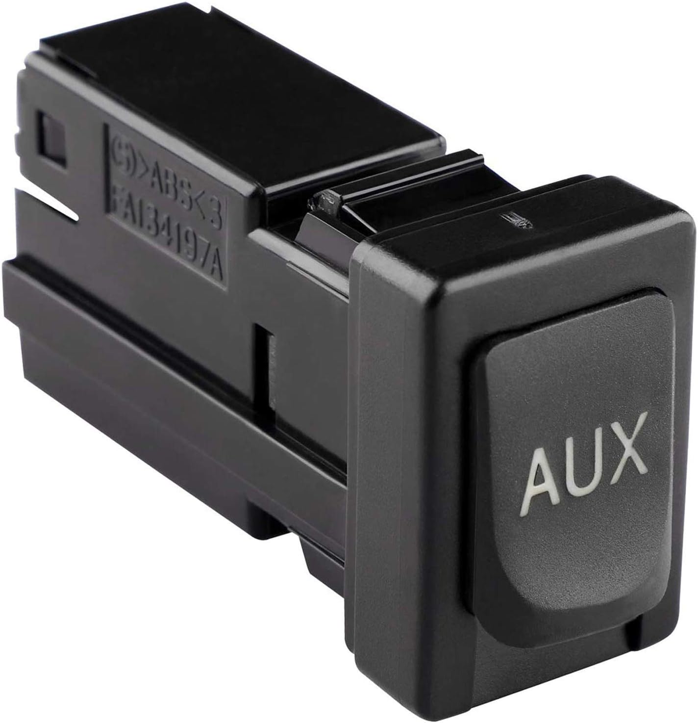 Auxiliary Input Jack Adapter Assembly Replacement 86190-02010 Compatible with Corolla Tacoma Sienna Highlander RAV4 Sequoia Avalon Tundra Audio Radio Stereo Aux Port Socket 8619002010