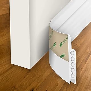 Door Draft Stopper 1.8in x 39in, Door Weather Stripping for Door Bottom Seal, Door Seal Strips, Window Draft Blocker Insulator Dust Proof and Soundproof,Under Door Sweep Strips