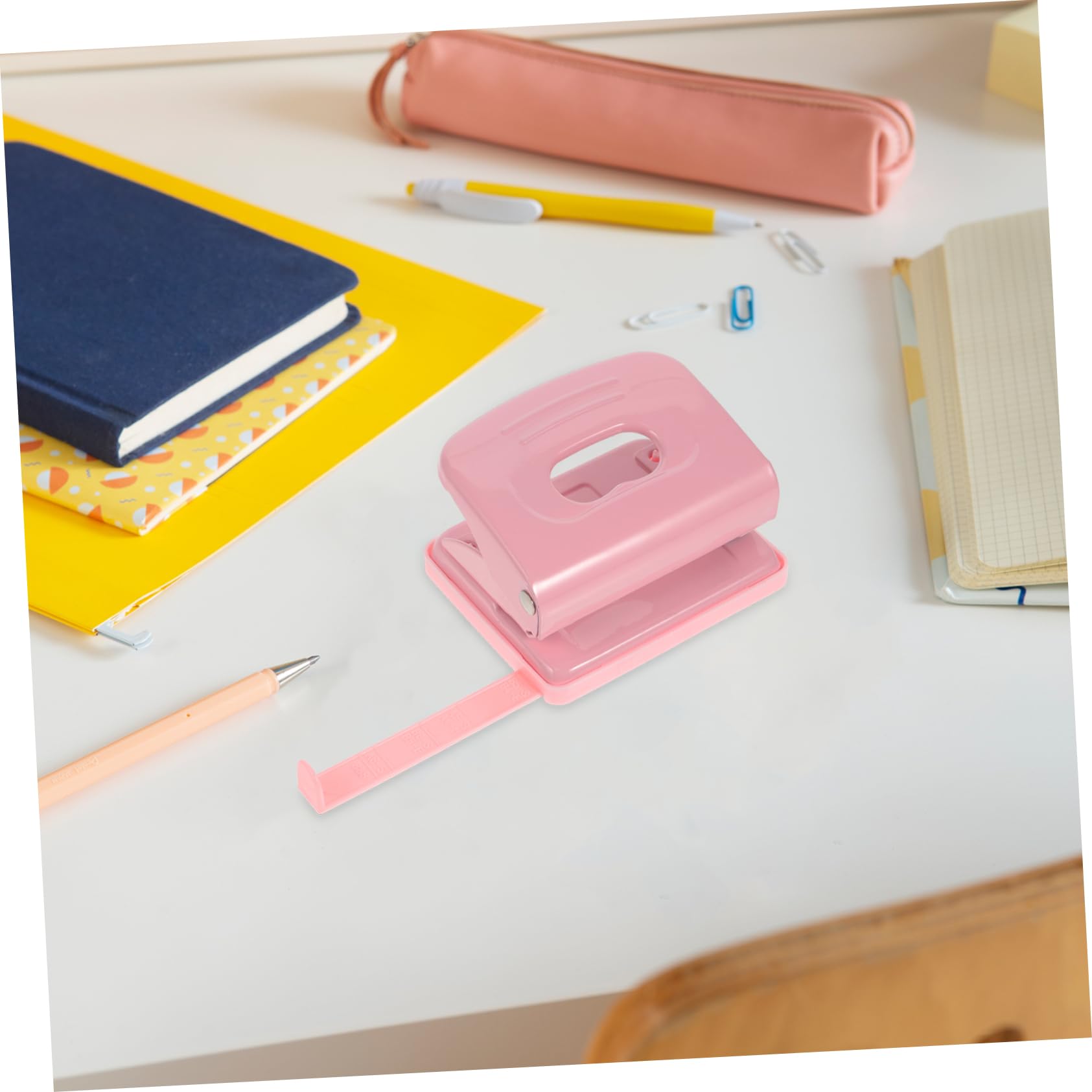 VILLCASE 4 Pièces Perforatrice Poinçonneuse Coupe-papier Circulaire Poinçon De Planificateur Perforateur De Planificateur De Bureau Poinçon Réglable Perforateur Pour Papier Métal