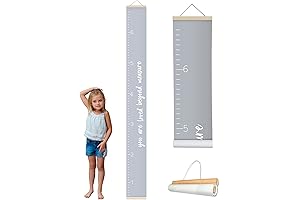 Colorful Height Growth Chart for Kids: Measure Your Little One's Growth with Style