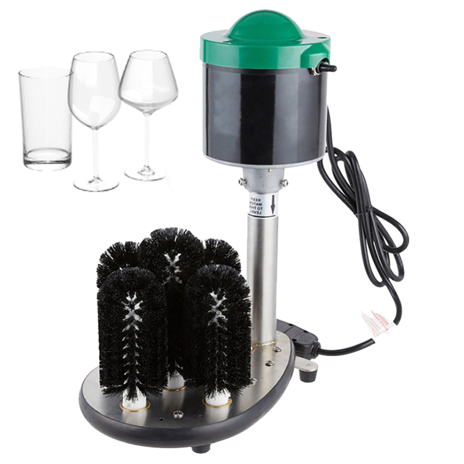 Lavavasos Automático Comercial for Bares y Cafeterías - Herramienta de Fácil Limpieza for Hoteles y Restaurantes, Lavavajillas for Botellas y Tazas
