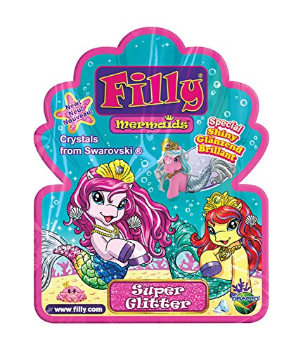 Preisvergleich Produktbild Dracco M063009 - Filly Mermaid Super Glitzer - Sammelpferde, 1 Booster