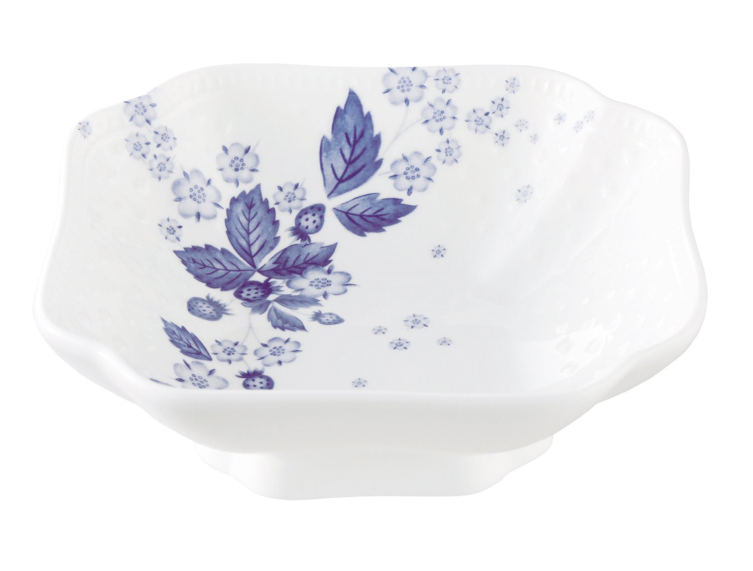 Wedgwood Strawberry Bloom Indigo Small Ball Pair Wedding Gift 1053161