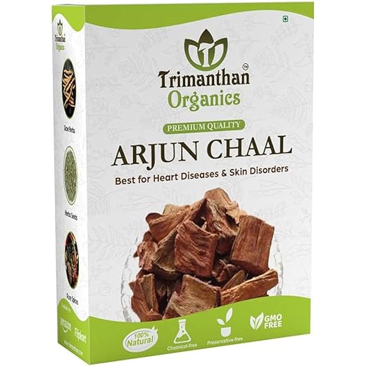 Trimanthan Arjun Bark 400g - Cardio Health & Cholesterol Man