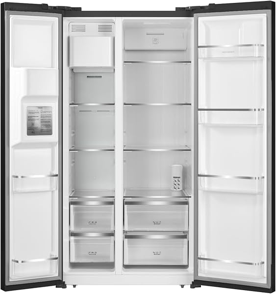 Schneider SCUS556NFGL-BE - Réfrigérateur Multiportes 556L Noir - 3
