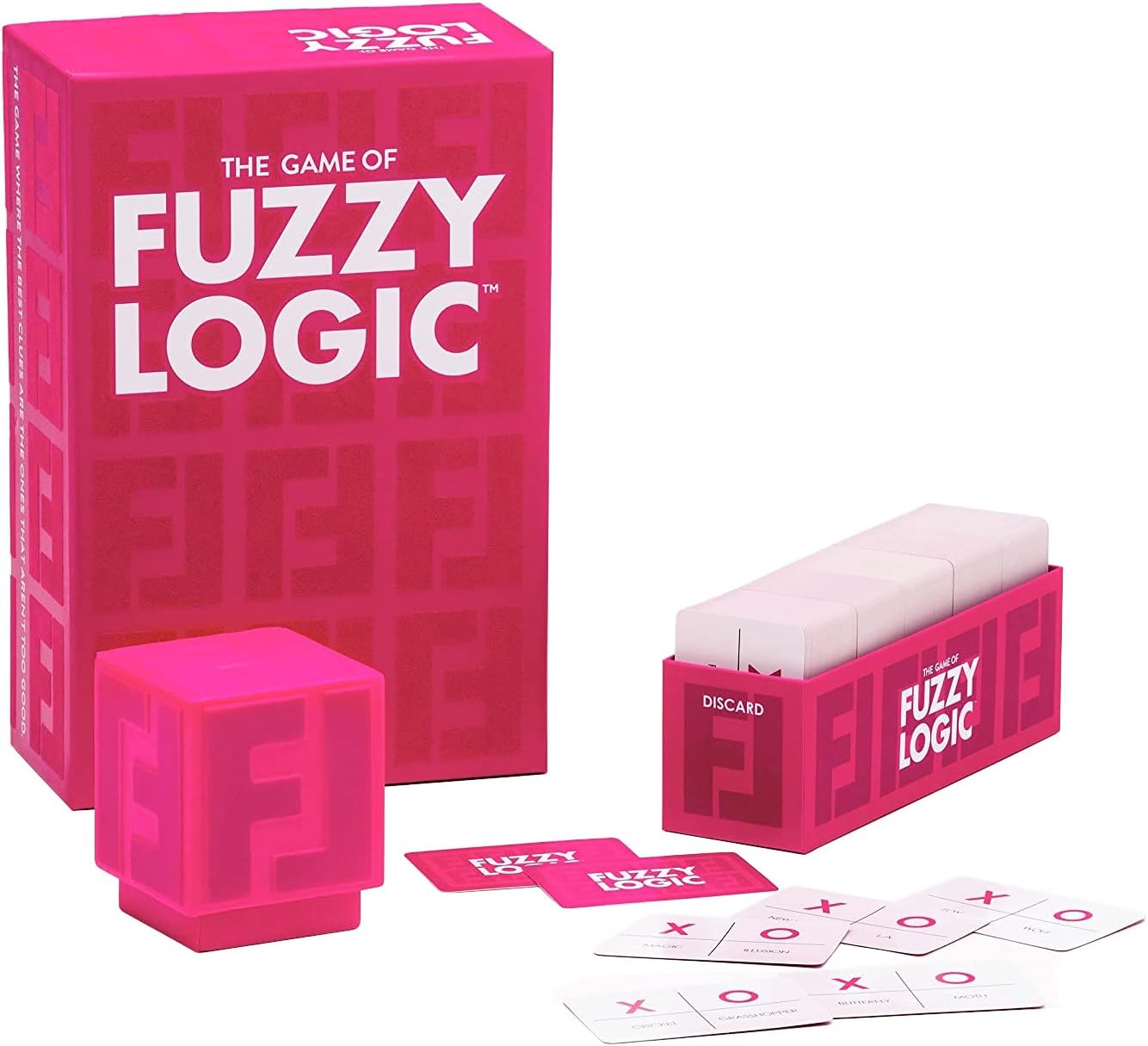 The Good Game CompanyFuzzy Logic 4+ Player - First Team to Win 9 Cards is Coined Champion - Head to Head Competitive Challenge - Super Fun for Outdoors, Travel & Family Night