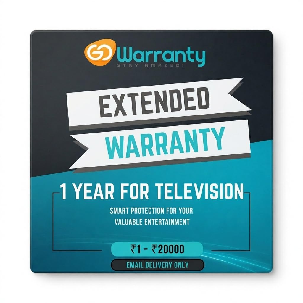 1 Year Extended Warranty for TV (₹1–₹20000) | LED Smart TV Protection Plan All Brands India Repair Coverage | Paperless Email Delivery-image-45