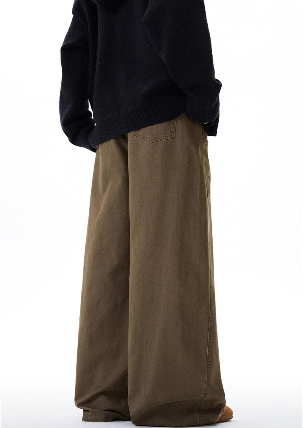 Men's Baggy Jeans Y2K Streetwear Pants Wide Leg Hip Hop Extra Loose Fit Skater Denim Long Casual Trousers - Image 5